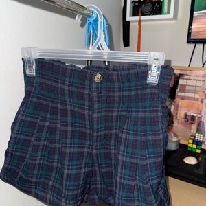 Plaid American Eagle Women's Shorts